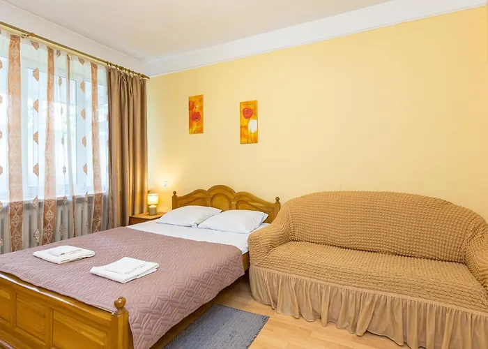 Apartamento подобово у місті львові на вулиця ференца ліста 3 біля палацу мистецтв центр *